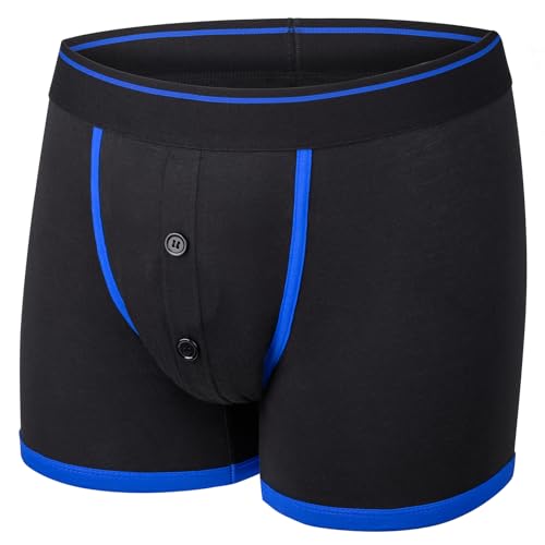 Button Fly Boxer Briefs Strap-ons