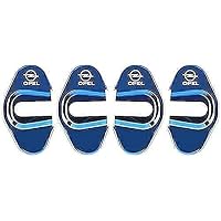4 Stück Edelstahl Auto Türschloss Abdeckung Für Opel Astra Zafira Corsa Insignia Mokka, Edelstahl Auto Türschlossabdeckung, Door Lock Cover Zubehör Türverriegelung Abdeckung