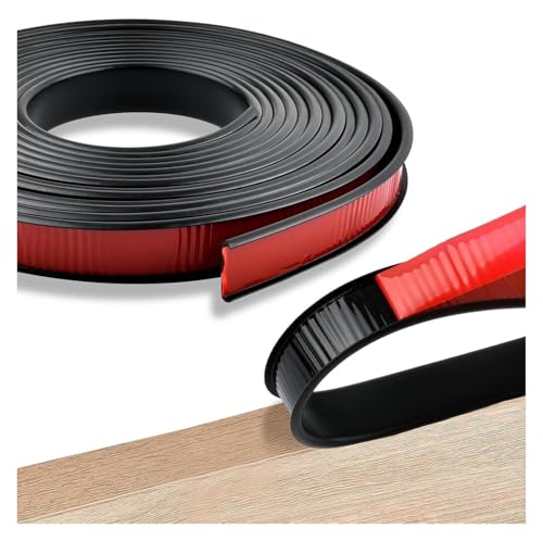 Borde autoadhesivo flexible de TPE en U blanco de 22 mm para proteger muebles en rollo de 5 m 2