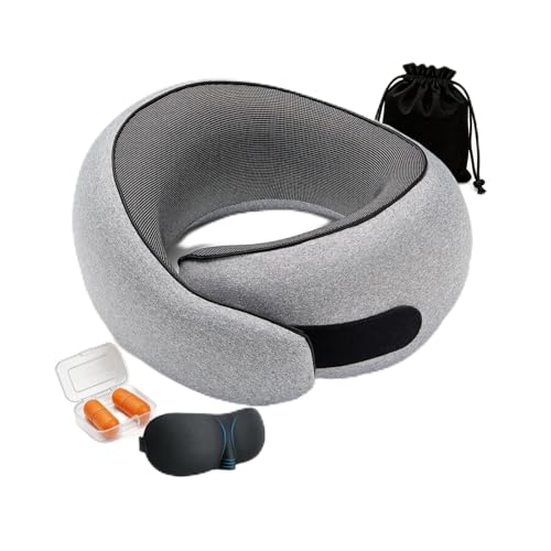 Almohada de viaje de espuma viscoelástica normal miniatura 1