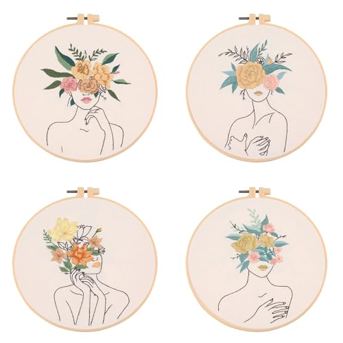 Kit de broderie au point de croix complet BaronHong pour réussir vos canevas sans vider votre fil