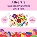 ALBERT'S Candy Super Big BOL Candy Chewing Bubble Gum, 10g Per Piece 120 ct. (1-Pack)