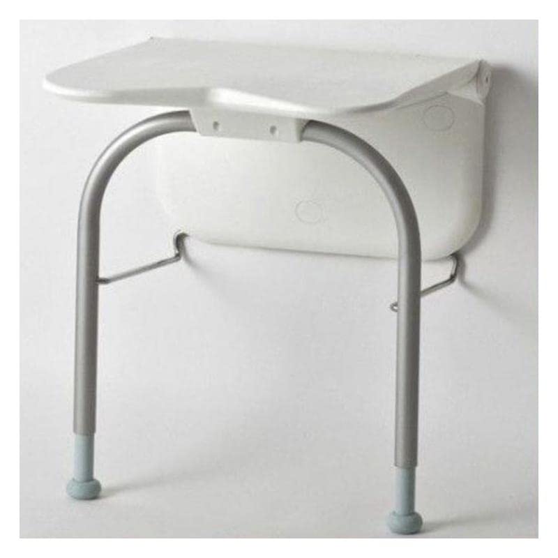 Asiento de Ducha Ergonómico Abatible Plano a Pared Relax