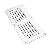 Materiales de alta calidad: el panel de ventilación está hecho de materiales de alta calidad de grado marino, con una estructura fuerte y durabilidad. La superficie de la placa de ventilación es lisa, resistente y tiene una larga vida útil. Con mayor resistencia y durabilidad, puede usarlo con confianza.