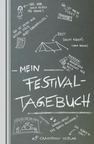 Mein Festival-Tagebuch, tolle Geschenkidee