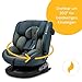 Osann Eno360 2 – 360 Grad drehbarer Kindersitz 40-150 cm, mitwachsender Reboarder mit Isofix, i-Size Kinderautositz ab Geburt – Universe Green
