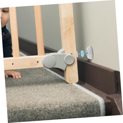 Juego de tornillos para puerta de seguridad infantil barrera de escaleras y mascotas 6 uds 8