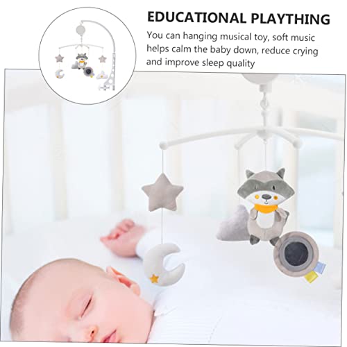 Jouet sonore apaisant pour endormir bébé et carillon rotatif anti-pleurs - 7
