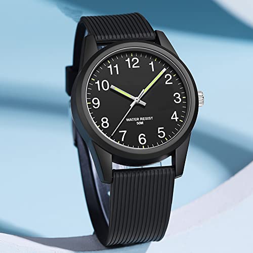 Tenock 6088-001 Kids Analog Watch For Boys Girls Time Teaching 50M Waterproof Kids Watches Easy To Read thumb #8