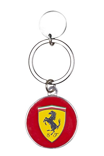 Scuderia Ferrari Formula 1 Rounded Key Chain with Logo