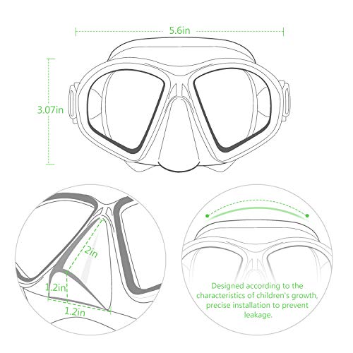 Supertrip Kids Snorkel Set-Snorkeling per Bambini