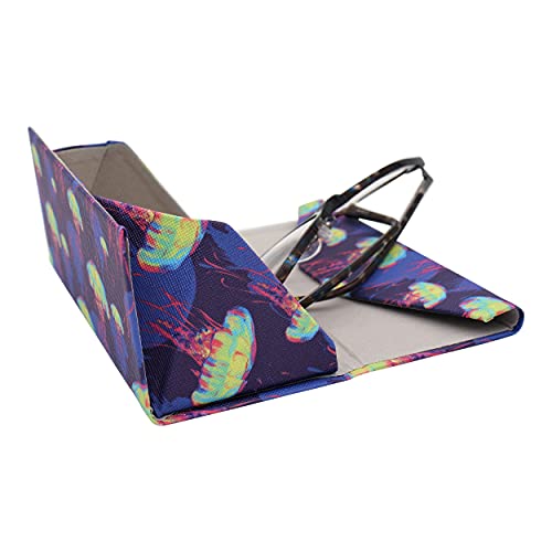 Image of Real Sic Glasses Case for Men and Women - Magnetic Folding Hard Shell Sunglass Holder - Inspired by Adorable Animals