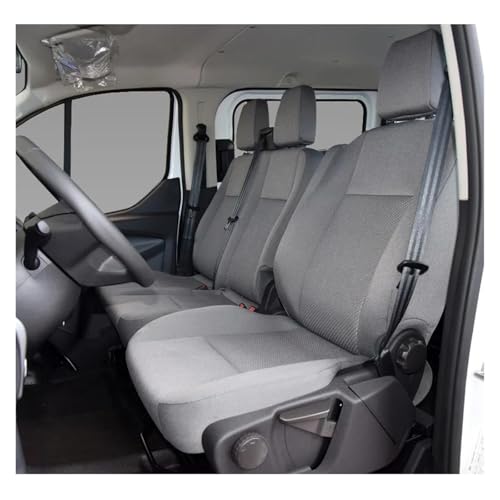 Housses de siège Benz Sprinter cuir noir housses fourgonnette 2+1