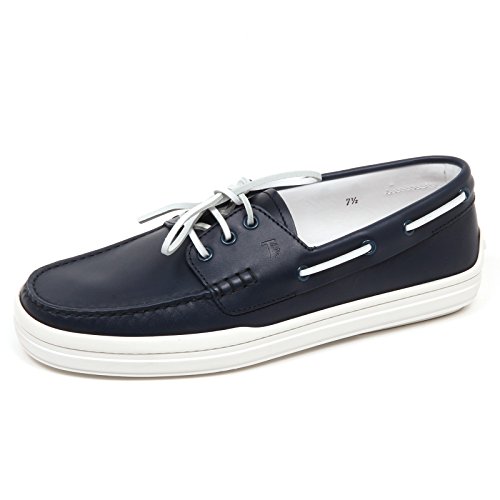 Tod's E3664 mocassino barca uomo blu scarpe loafer shoe man [5]