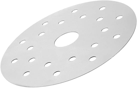 BESTonZON Stainless Steel Heat Conduction Plate Induction Diffuser for Gas Stove Kitchen Accessory for Even Cooking and Heat Distribution Design