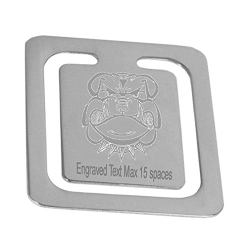 Signet Bouledogue personnalisé gravé | Accessoire de lecture premium en coffret