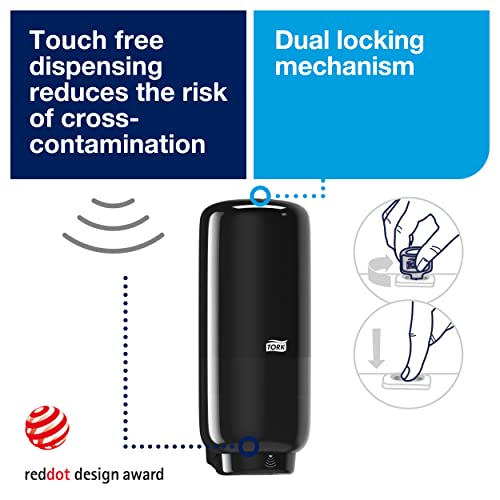 Tork Intuition Sensor Skincare Dispenser Black S4, 571608 (Pack of 1) - image 2