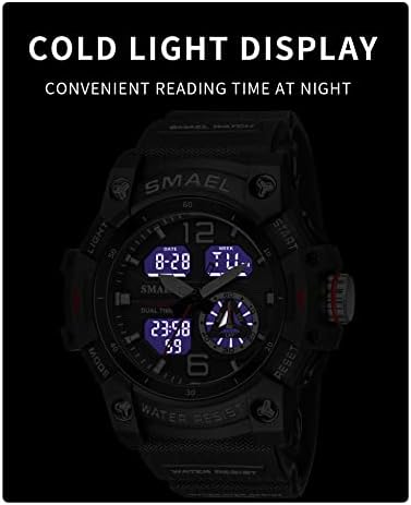 Miniatura 5 de Militar relojes para hombres deportes al aire libre reloj digital táctico ejército reloj LED cronómetro impermeable militar relojes para hombres,