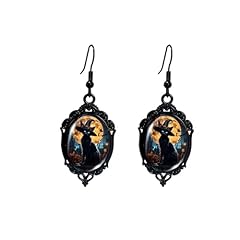 A2:Black Cat Earrings