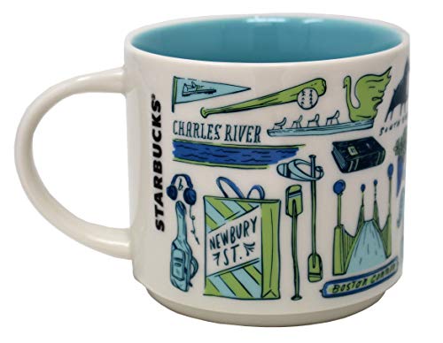 Starbucks Coffee Mug - Been There Series Across The Globe (Boston), 14 Ounces #TOP1