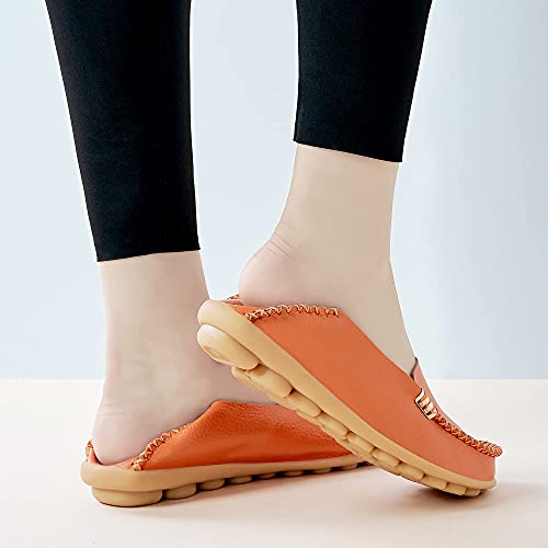 Image of DUOYANGJIASHA Loafers for Women Comfortable Slip-On Business Casual Moccasins - Lightweight & Cushioned Driving Mocs Boat Shoes with Memory Foam Flats for Work Travel