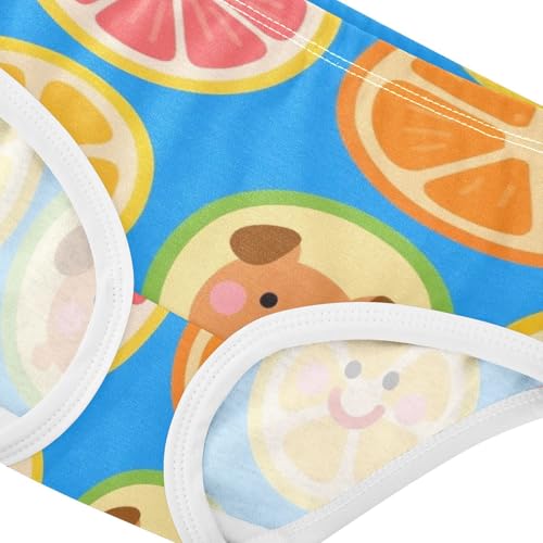 GuoChe Cotton Panties Elastic Waistband Panties Briefs Underwear for Baby Girls in Sizes 2T,3T, 4T, 5T, 6Y and 8Y4