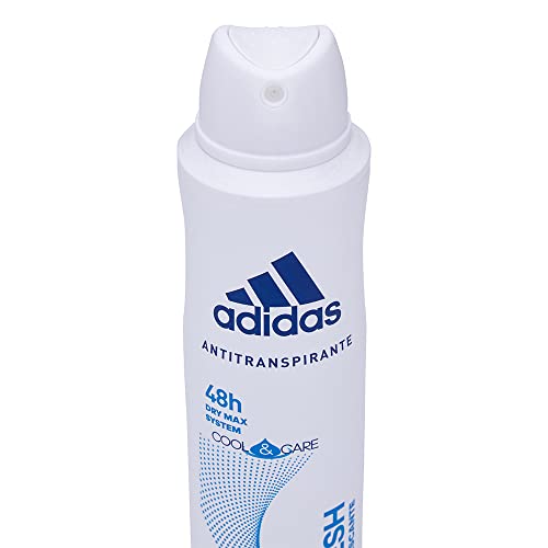 Desodorante Aerossol Adidas Feminino Fresh, Adidas, Branco, 150 Ml