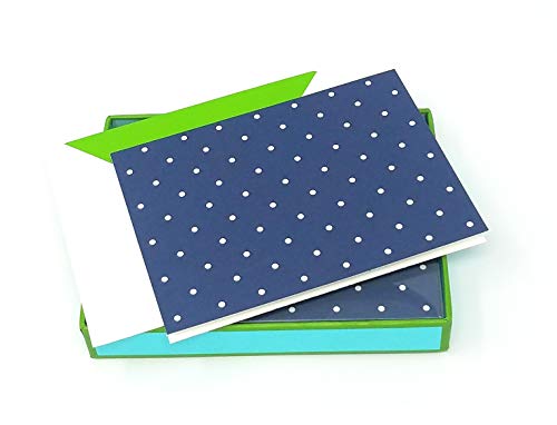 Kate Spade Navy Larabee Dot Card Set