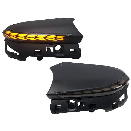 CTH for Toyota Camry 2018-2023, C-HR 2016-2022 Side Mirror Turn Signal Flashing Light LED Sequential Dynamic Indicator Light Plug and Play Light Car Accessories 1pair