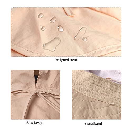 Sun Hats For Women Hiking Fishing Hat For Men Wide Brim Hat With Large Neck Flap Sun Protection Hats For Men And Women #TOP3