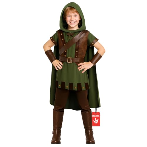 Morph Deguisement Robin Enfant, Costume Voleur Des Bois, Deguisement Voleur De Bois, Déguisement Contes Et Légendes, Déguisement Halloween Enfant, Costume Carnaval M