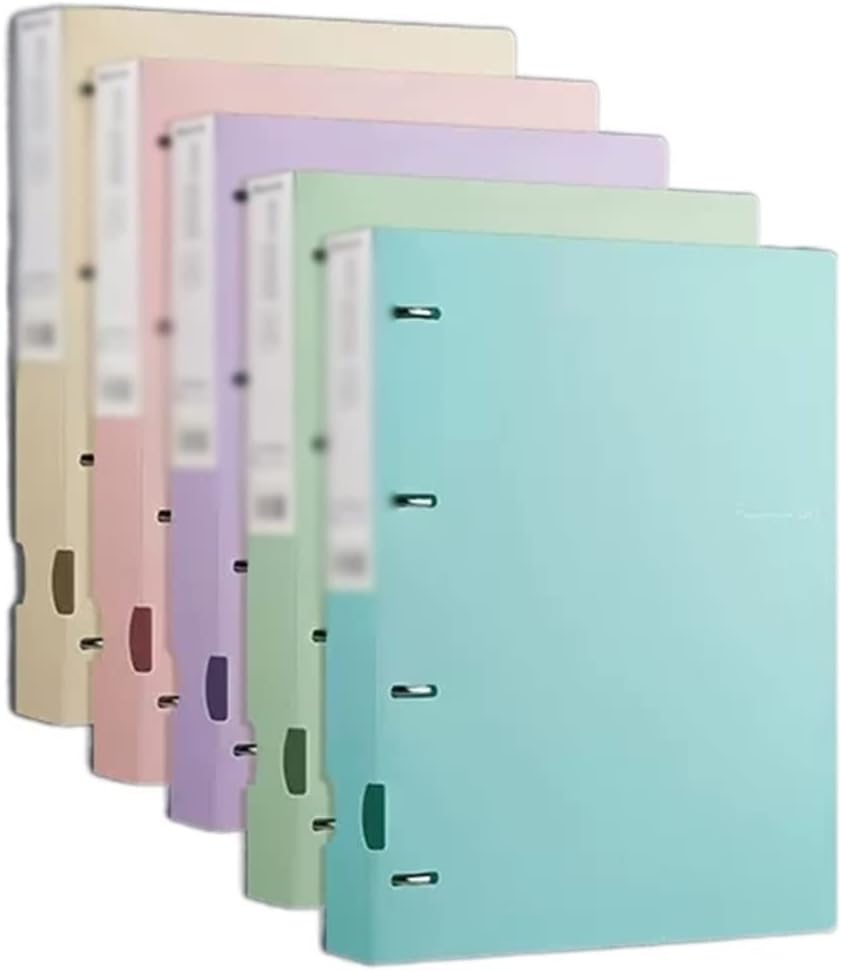 File Organizer 5 Pcs File Folder Data Storage Binders A4