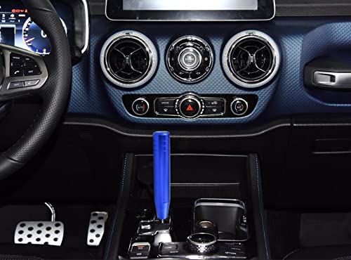 Abfer Tall Shift Knob Car Long Shifting Head Replace Weighted Gear Stick Shifter Knob Extension Fit Most Universal Manual Automatic Transmission Vehicle, Blue #TOP2
