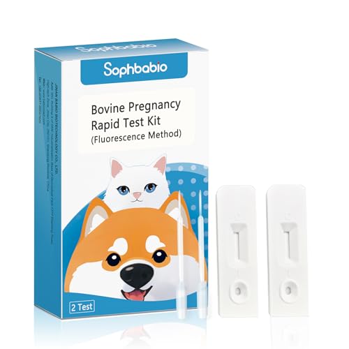 Image of Quick Cow Pregnancy Test Kit - Accurate Home Detection for Cattle(2 Pack)