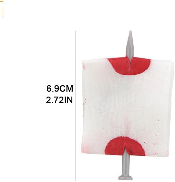 Miniatura 5 de MOMOMAGE 2 piezas de broma uñas falsas a través del dedo truco de magia aterrador fiesta de Halloween Día de los inocentes Calle Primer plano mágico