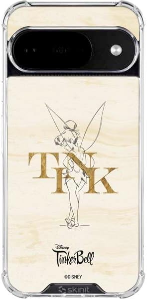 Skinit Clear Phone Case Compatible with Google Pixel 10 - Officially Licensed Disney Tinker Bell Believe Design