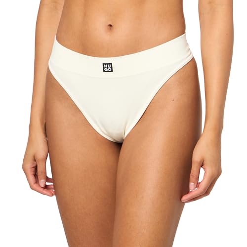 Hugo Ribbed Seamless Thong string haut de gamme en maille côtelée