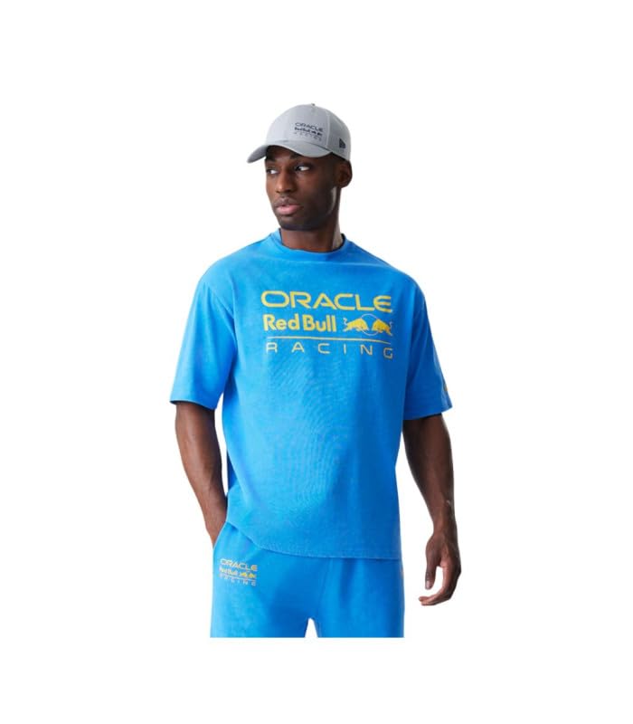 Prenda holgada New Era Oversize Oracle Red Bull Racing F1 Team Oficial que evita el calor
