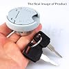 Gas Fuel Cap With Keys Replacement Parts Fit for 50cc 70cc 90cc 110cc 125cc 140cc 150cc 200cc 250cc ATV Quad Go Kart Dirt Pit Bike.