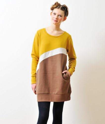 Amazon Co Jp グラニフ Graniph ラウンドネック 長袖 スウェット ワンピース マスタード Lady F 服 ファッション小物 Amazon Co Jp グラニフ Graniph ラウンドネック 長袖 スウェット ワンピース マスタード Lady F 服 ファッション小物