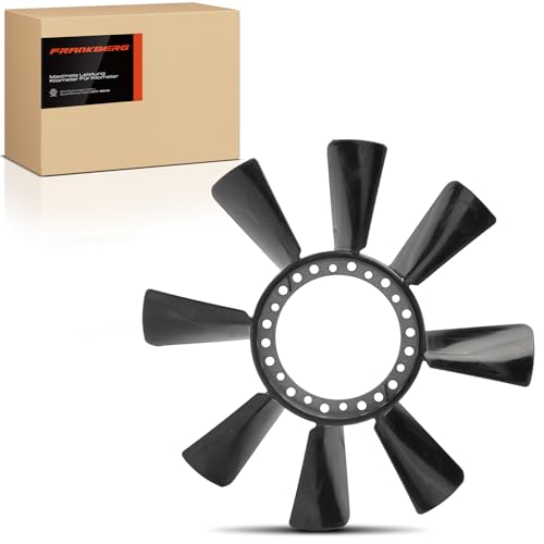 Frankberg Ventilador del radiador Gasolina Compatible con A6 4B2 4B4 2.4L A6 Avant 4B5 4B6 2.4L A4 Avant 8D5 2.4L A4 8D2 2.4L A4 8D2 2.6L Replace# 078121301E