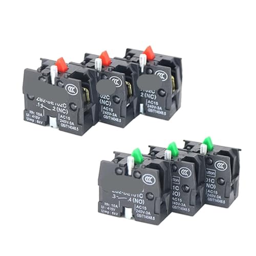 Joystick interruptor ZB2-BE101C con contactos de alta resistencia 10A para tableros