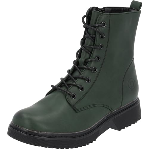 Palado Stiefeletten Damen Djerba - bequeme Boots - leicht gefütterte Stiefel für Herbst & Winter - modische Winterschuhe Grün UK6 - EU39