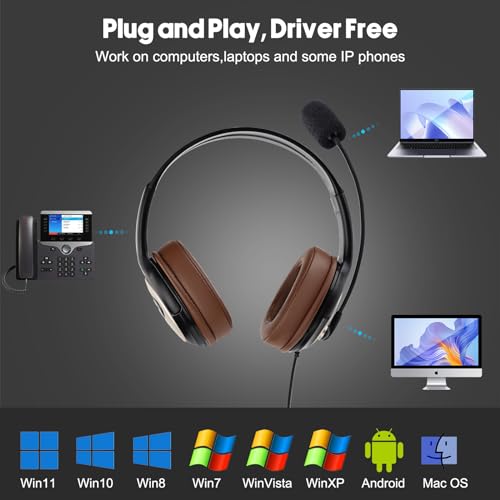 Casque USB avec micro antibruit et télécommande audio intégrée - 3