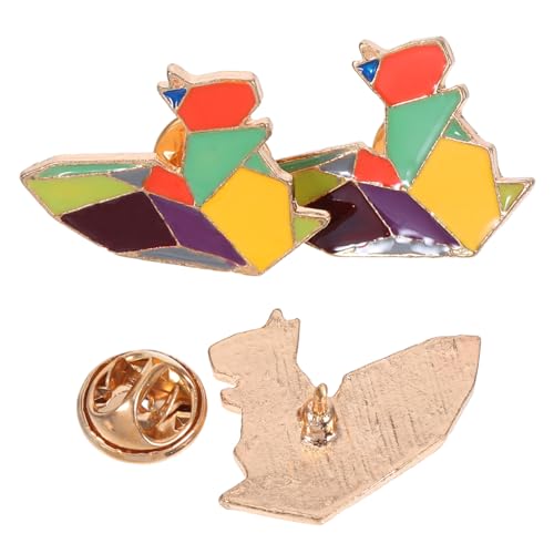 3pcs Cute Enamel Pin DIY Cartoon Animal Squirrel Brooches Pin Badges for Clothing Bags Backpacks Jackets Hat(XZ015)4