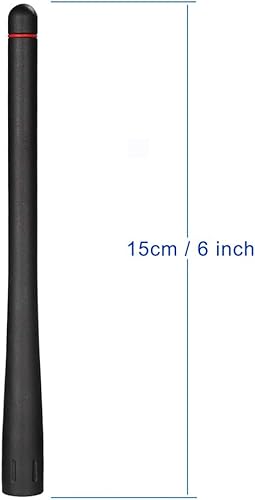 Miniatura 2 de Bingfu Antena de radio VHF marina de mano VHF 136-174 MHz de goma pato SMA para estándar Horizon HX210 HX870 HX890 HX300 HX380 HX40 HX280 HX290