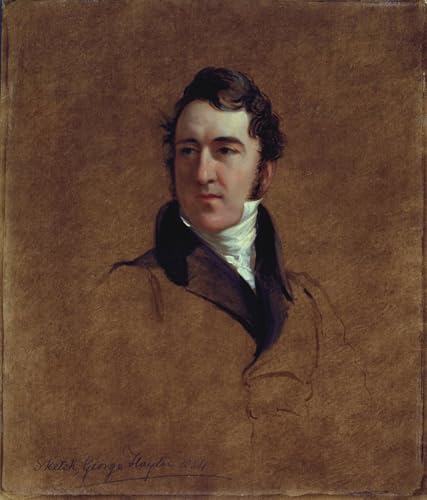Poster George Hayter Portrait Poulter : Tableaux Toile Murale