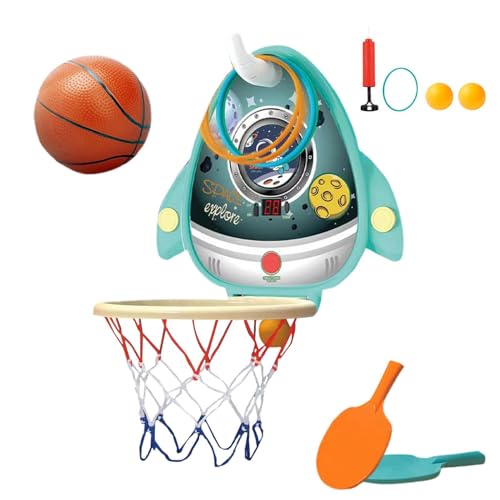 Panier de basket d'intérieur pliable avec compteur électronique pour enfant