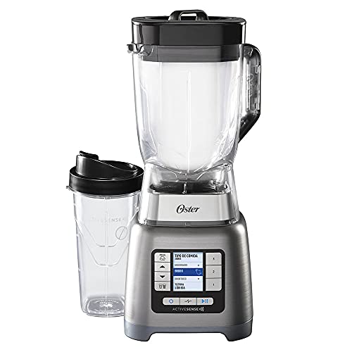 Liquidificador Digital Oster Active Sense™ Inox 2L com Blend N Go - 220V