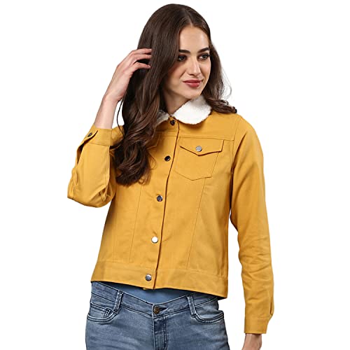 Image of Women's Cotton Jacket Relaxed Fit For Casual Wear | Full Sleeve | Stylish Wear Cotton Jacket Crafted With Comfort Fit And High Performance For Everyday Wear